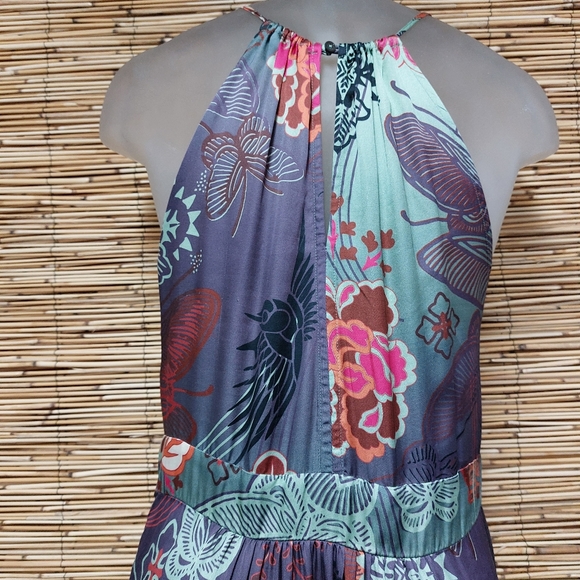 Odd Molly Viscose Halter Midi Dress Size S - Picture 9 of 13